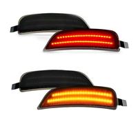 HETEVSCCK For Mazda For Miata MX-5 2016-2022 Smoke Lens Car Turn Signal 4Pcs Front Rear Bumper LED Side Indicator Lights NA1J515F0B (Front and Rear)