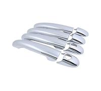 HETEVSCCK for Seat for Alhambra MK1 7M 1996 1997 1998 1999 2000 2001 2002 2003 2004 2005 2006 2007 2008 2009 Car Door Handle Cover Stickers Trim Set (4Door 2 Keyholes)