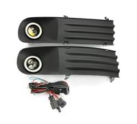 HETEVSCCK For Vw For Transporter T5 T28 T30 2003-2009 2004 2005 2006 2007 2008 Car Fog Lights Lamps Angel Eye Grilles And Harness