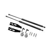 HETEVSCCK Front Bonnet Hood Gas Struts For Fiat 500 2007-2020 Absorber Front Bonnet Modify Shock Dampers Spring Lift Supports Prop Hood Struts Hood Gas Struts(Ordinary Black)