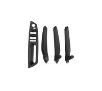 HETEVSCCK Inner Interior Door Handle Beige Black Armrest Car Front Driver's Seat LHD RHD Interior Door Handle Inner Panel Pull Trim Cover for E70 E71 X5 X6(Model B LHD Black)
