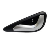 HETEVSCCK Inner Interior Door Handle Car Interior Door Handle Open Door Control Left Right Front Rear for JAC J6 6105150U2010 6105160U2010 Spare Parts(Silver Left)