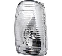 HETEVSCCK Side Mirror Indicator BK31-13B381-AB For Ford For Transit MK8 T150 T250 T350 (Left transparent)