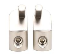 HETHLIF 1 Pair Durable 1/0 to 4 Gauge Amp Input Reducers for Vehicle Stereo Systems, Premium Metal Construction, Professional Sound Connection