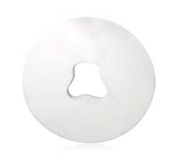 HETHLIF 100 Disposable Spa Face Hole Covers, White Face Hole Cover Spa Breathing Sheet for Beauty Salon, Massage Table with Soft Non-woven Fabric, Safe and Sanitary for Health