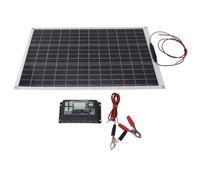 HETHLIF 300W Solar Panel Kit Charger Kit 12V High Efficiency Portable Design with 18V Battery for RV Camping Outdoor Off Grid System