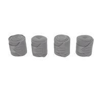 Hethlif 4 Pack Leg Warmers, 9.8 Feet Long, Made of Soft Wool, Equestrian Protective Leg Bandages, Premium Fabric, Comfortable Fit, with Adjustable straps. (Gray)