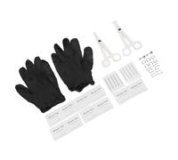 HETHLIF 42pcs Stainless Steel 2 Kinds Piercing Kit with Pliers, Needles and Rings for Ears Navel Tongue, Professional Tools for Nose, Lip, and Skin Piercings