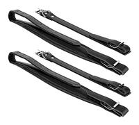 HETHLIF Accordion Straps, Accordion Strap Accessory Adjuatbale PU Leather Accessory 2Pcs Shoulder Set Kit for 16-120 Bass (Black)