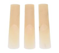 HETHLIF Alto Saxophone Reeds, Reeds For Saxophone Alto Sax High Level Craftsmanship Accessories 3Pcs Resin For (Wood Color)