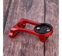 Hethlif Bicycle Odometer Comupter Aluminium Alloy Extension Mount for Supportive Plate Durable Clip Suitable Riding Camera Enthusiasts (With seat + lamp clip)