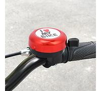 HETHLIF Bike Bell, Bike Horn Loud Mountain Bell with a Diameter of 22mm Aluminum Bicycle for Various Styles (Red)
