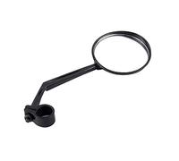 HETHLIF Bike Mirror Handlebar Mount, Bike Mirror Bicycle HD Glass Convex Lens Cycling Black Side Rearview for Handlebar Mountain Road Electric Motorcycl