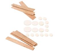 HETHLIF Clarinet Cork Replacement Kit, Clarinet Accessories Repair Kit with 10Pcs Cork Sheets Bb Key 17Pcs Sound Hole Pads for Saxophone Woodwind Repair Oboe Flute