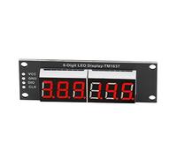 HETHLIF Digital Display Board, Tube Clock Highlight Board Digital LED Tube 6 Digit LED Segment Display Segment