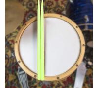 HETHLIF Drum Sticks, Drumsticks For Drums Drumsticks Drop Shaped Nylon For (Green)