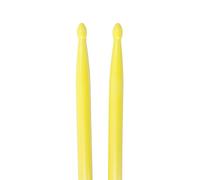 HETHLIF Drum Sticks, Drumsticks For Drums Drumsticks Drop Shaped Nylon For (Yellow)