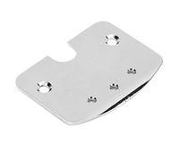HETHLIF Electric Guitar Neck, Guitar Parts Neck Plate for 3-String Cigar Box Musical Metal for Electric or Bass Replacement