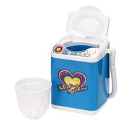 HETHLIF Electric Mini Cleansing Device for Makeup Tools, Portable Washing Machine for Beauty Accessories, Kids & Adults (Blue)