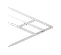 HETHLIF Eyebrow Ruler Professional Stainless Steel Golden Ratio Caliper for Beginners Artists