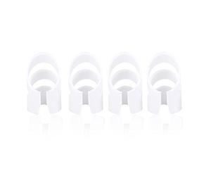 HETHLIF Guitar Finger Picks, Finger Picks Protectors For Guitar Players Fingertip Protector Set 4Pcs Plastic DIY Accessory For Bass Mandolin Medium