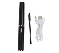 HETHLIF Heated Eyelash Curler Fast Heat Up Cordless Lash Curling Tool 10 Min Auto Shut Off 3 Temperature Modes (Black)