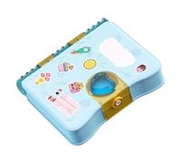 Hethlif Kids Scrapbook, Journal Kit For Girls Princess Diaries Fun Surprise Box Jewelry Stationery Diary Girl Magical Surprise Book Secret Princess Magical Book (Sky Blue)
