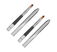 HETHLIF Lip Scrub Brush 2pcs, Lipstick Brush Lip Makeup, Single Head for Lipstick Gloss