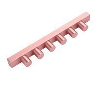 HETHLIF Lipstick Mold Kit with 12.1 Dual Function Maker, 6 Cavity Balm Mold, Ideal for Creating Solid and Gradient Lip Balms, Rose Gold Aluminum Alloy for DIY Cosmetic Crafting (6-hole mold releaser)