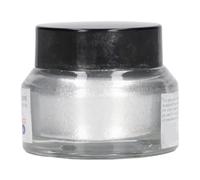 HETHLIF Metallic Pigment Powder Silver Mica Powder Glitter Mica Powder Bright Shining Fine Grinding Art Craft Pigment for DIY Painting School Art Projects Lightweight Sealing Bottle