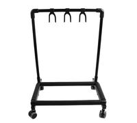 Hethlif Multi Guitar Stand, Guitar Rack Wheel Design Metal and EVA Material,Hold Multiple at The Same Time for All Kinds of (FL-13W)