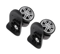 Hethlif Mute Replacement Wheels for Travel Luggage Suitcase Carts Universal Fit 1 Pair 2 Inch Wheel Repair Parts for Rolling Bags Caster Replacement