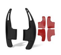 HETHLIF Paddle Shifter Extension, Shift Paddle Vane/Wing Steering Wheel Shift Extended Aluminum Alloy 1 Pair Interior Decoration Accessories (Black)