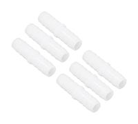 HETHLIF Plastic Hose Connector, Garden Hose Splice Kit Fittings Barbed Splicer Mender Joint Adapter Union Fitting, 10 Set Plastic Barb, for Household Adapters Fuel Gas (14-14mm Direct Access)