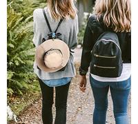 HETHLIF Pocket Hat Cap Retainer Clips Securely Hold Your Hat for Outdoor Travel, PU Leather Hat Holder (3)