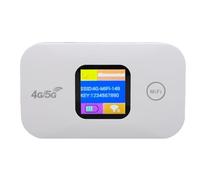 Hethlif Portable 4G/5G Lte Mobile Hotspot With Sim Slot, Up To 300Mbps Wifi Router For 10 Devices, Includes Led Display And 2100Mah Battery, Supports B1/B3/B5/B40 Frequencies