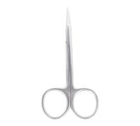HETHLIF PRECISE CURVED MANICURE SCISSORS FOR NAIL TRIMMING AND CUTICLE CARE STAINLESS STEEL