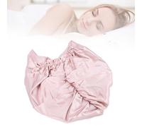 HETHLIF Silk Bonnet, 6A Grade Double Layer Adjustable Sleep Cap for Women, with Breathable Elastic Band for Hair Protection (Gray Pink)