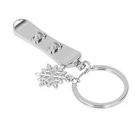 Hethlif Ski Keychain, Large Keychain for Competition Souvenirs Cute Shaped Fashionable Skiing Style Key Rings for Decoration on Bag, Purse and Backpack (X-1280 Ski Panda Gold)