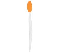 HETHLIF Soft Silicone Nose Cleansing Brush Double Sided Blackhead Remover Exfoliating Lip Brush for Deep Pore Cleaning and Dead Skin Removal ABS Material (Orange)
