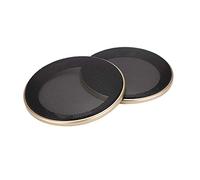 HETHLIF Speaker Cover, Speaker Cover Car Grille Protective Decoration 2Pcs 4inch for Loudspeaker (gold+black)
