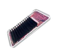 HETHLIF Strong Curvature D False Eyelashes with High Grafting Efficiency, Enlarge the Distance Between Eyes, Convenient for Daily Makeup, Black Cosplay Performance, Made of Imported (0.07 D 13mm)