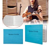 HETHLIF Ukulele Chords Cheatsheet, Ukulele Chord Book Chart Learn Scales Keys and Portable Art Book for Soprano Concert Tenor Uke