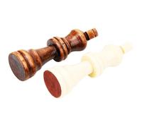 Hethlif Wooden Chess Set, Board Games For Adults Travel Chess Set Without Chessboard 32PCS Wooden International Game