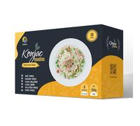 Hethstia Konjac Noodle Low-Carb Fettuccine Shirataki Noodles Keto Low Calorie Pasta Gluten Free, Vegan, Paleo-Friendly (5 oz, 10-Pack)