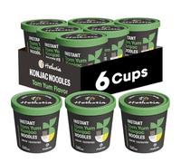 Hethstia Konjac Tom Yum Instant Noodle Soup Cup Shirataki Noodles Angel Hair Ready To Eat Tom Yum Noodle Broth Miraculous Low Carb Noodles Aisa Rame