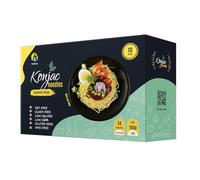 Hethstia Shirataki Konjac Spaghetti Pasta - 10-Pack, Vegan, Oat Flavor, Low Calorie, Gluten-Free, Fat-Free, Keto Friendly, Low Carb, Healthy Diet, Holiday Food Gift