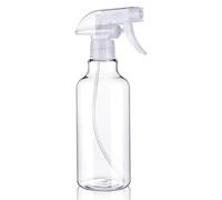 Hethyo Spray Bottles 16.9oz Plastic Spray Bottle for Hair Mist/Stream Heavy Duty Empty Spray Bottles for Cleaning Solutions, Plants, Cooking (16.9oz-Clear)