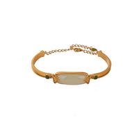 Hetian Jade Chinese Retro Brand Bracelet Temperament Everything Women Bracelet (Color : D, Size : As show)