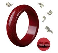 HETICA Feng Shui Cinnabar Ring, Attracting Wealth Cinnabar Feng Shui Ring for Men Women, Wealth and Protection Good Luck Money Amulet Lucky Rings That Bring Good Luck Mother's Day Gifts, US 13